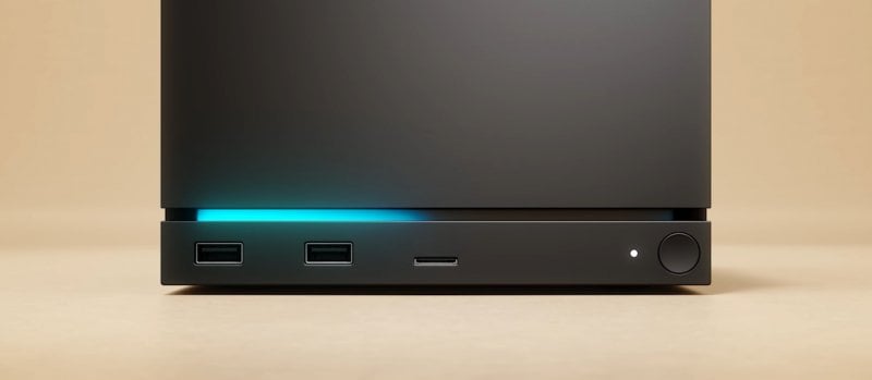 Un dettaglio della Steam Machine