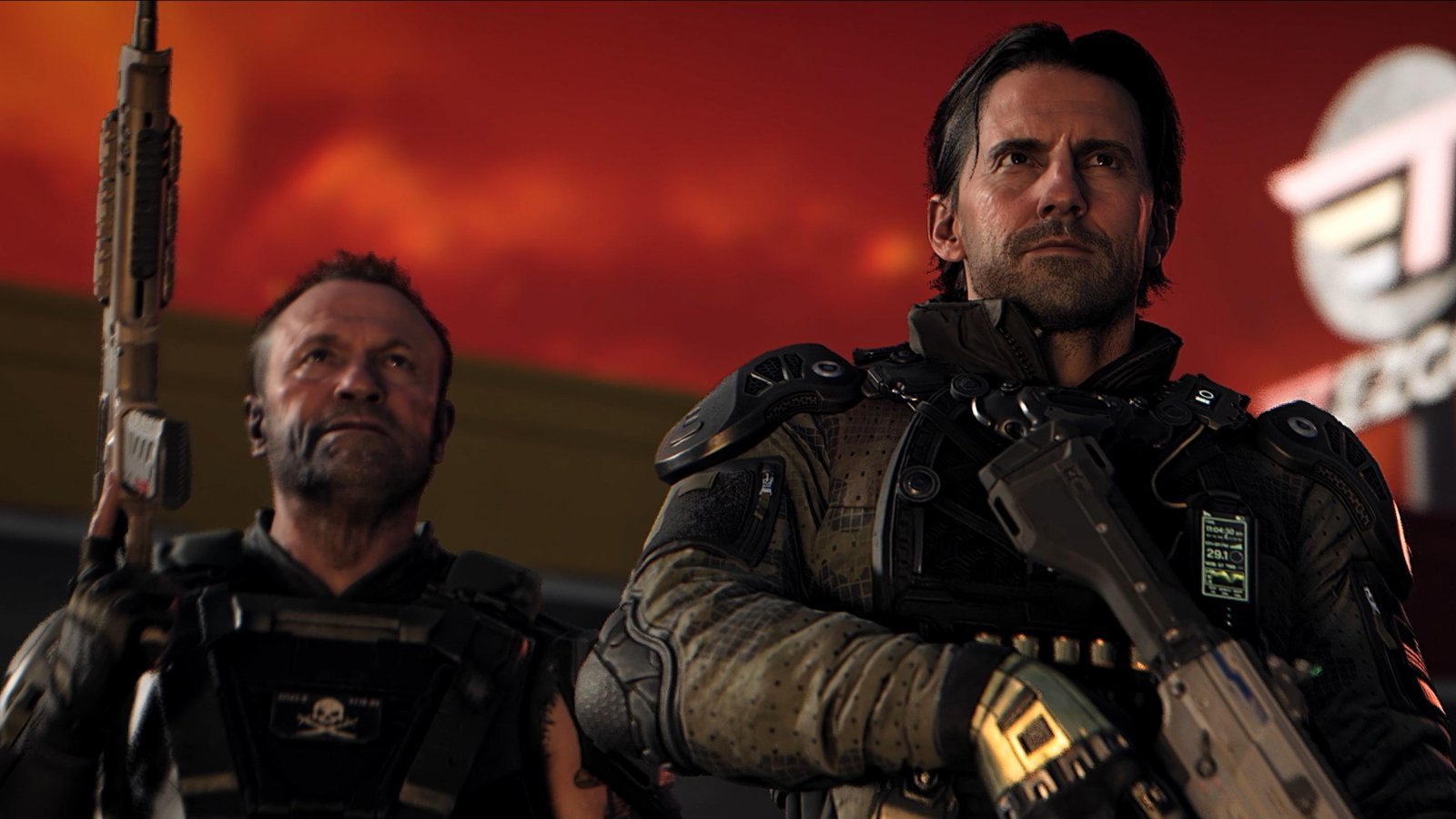 Due personaggi di Call of Duty Black Ops 7