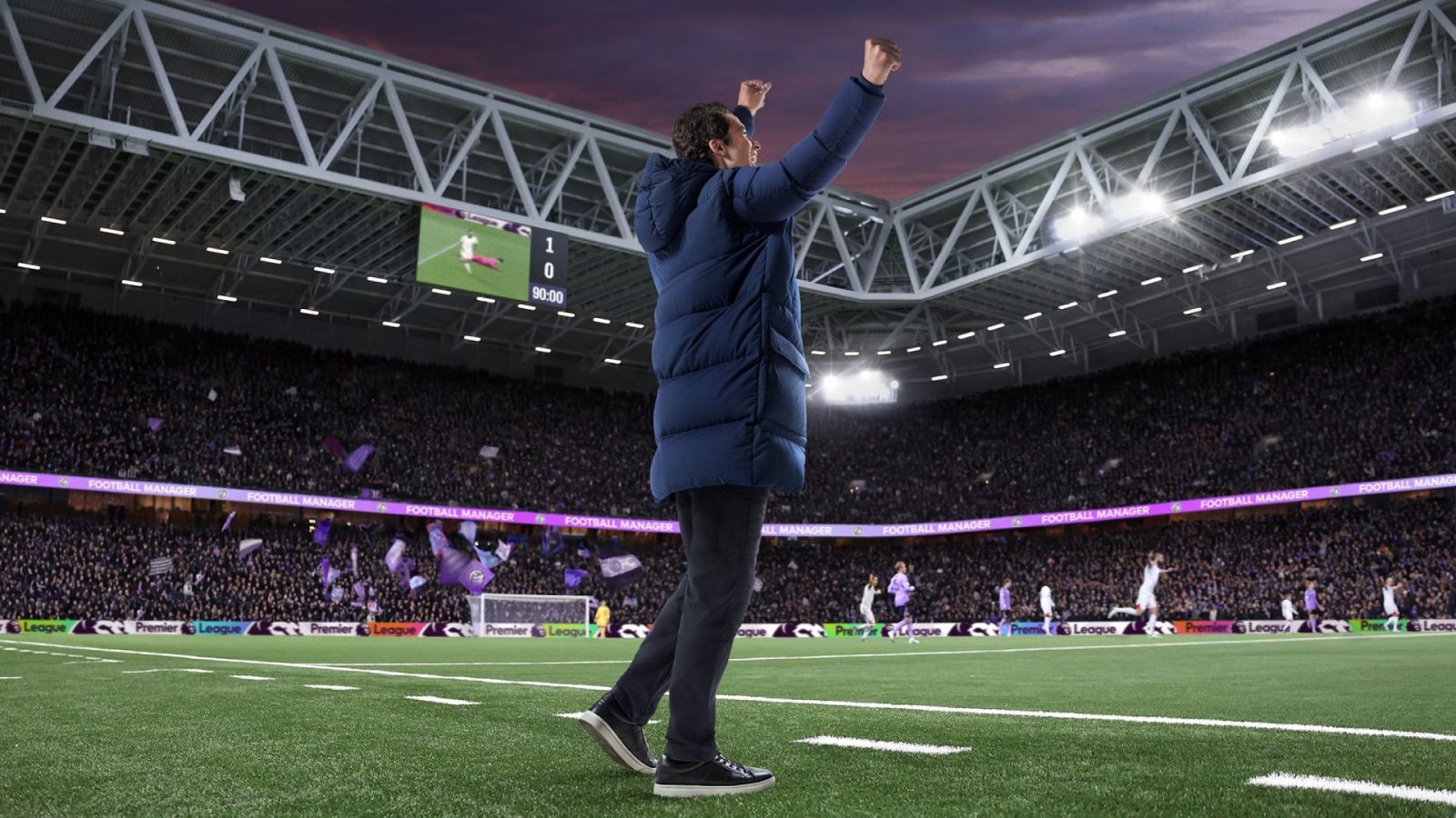 L'artwork di Football Manager 26