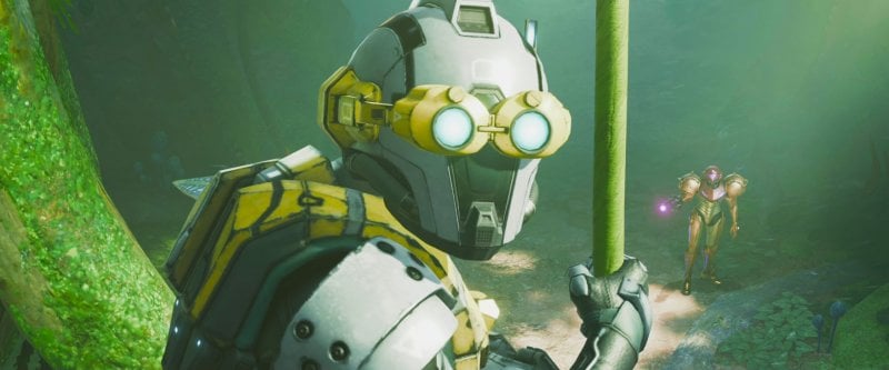 Samus non sarà completamente sola nella sua avventura su Viewros