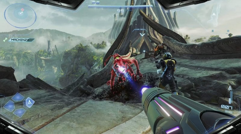 Myles aiuta Samus a difendersi da un gruppo di Griever. Quale sarà il suo ruolo andando avanti nel gioco?