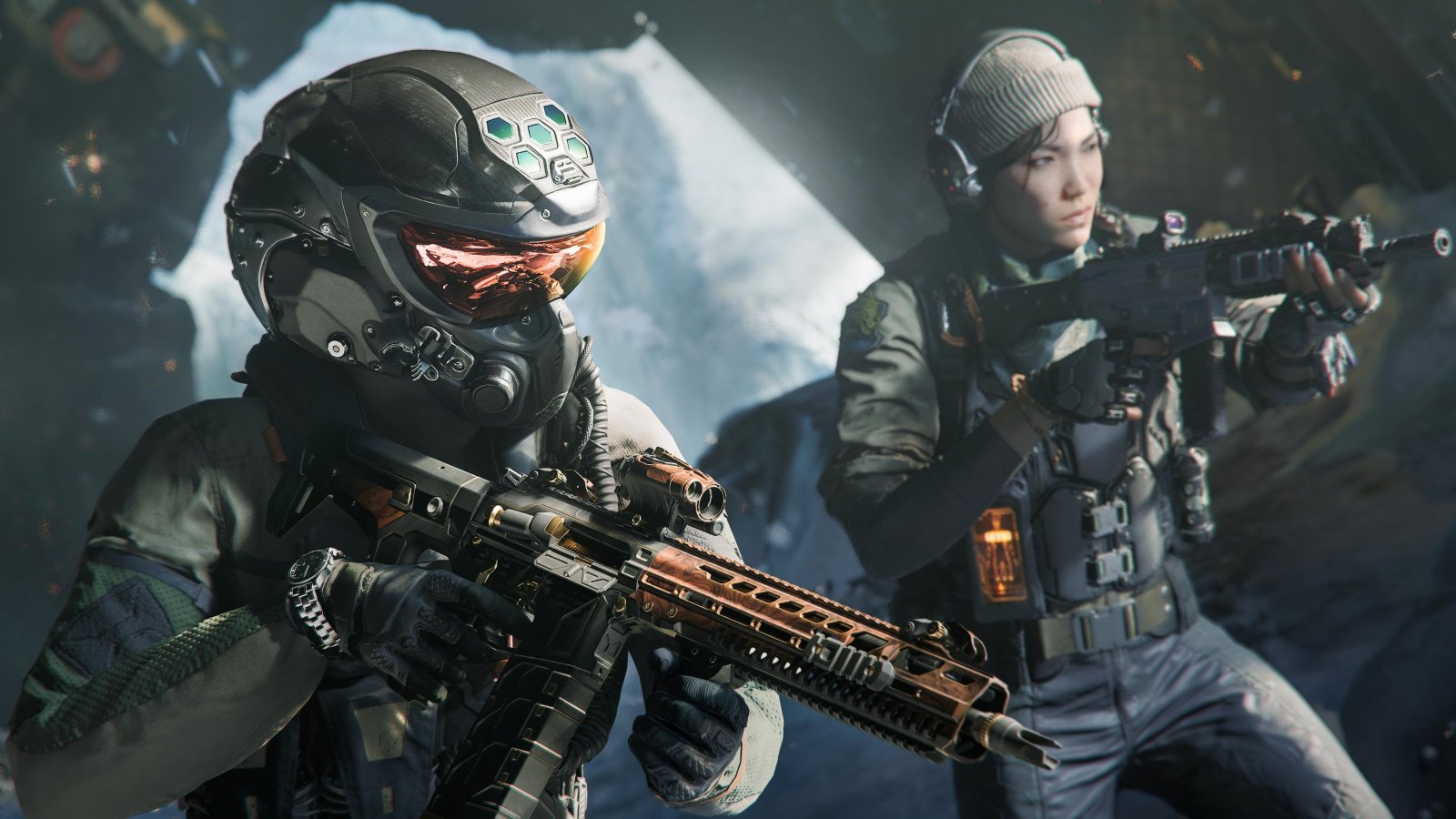 Dei soldati nel multiplayer di Call of Duty: Black Ops 7