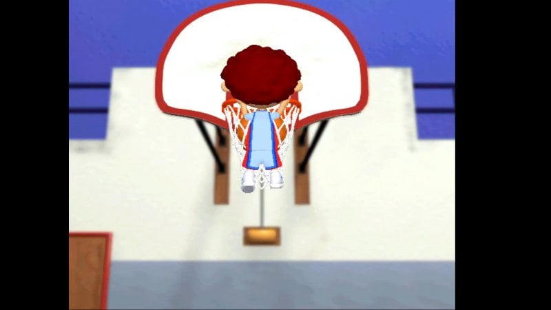 Un canestro in Backyard Basketball '01