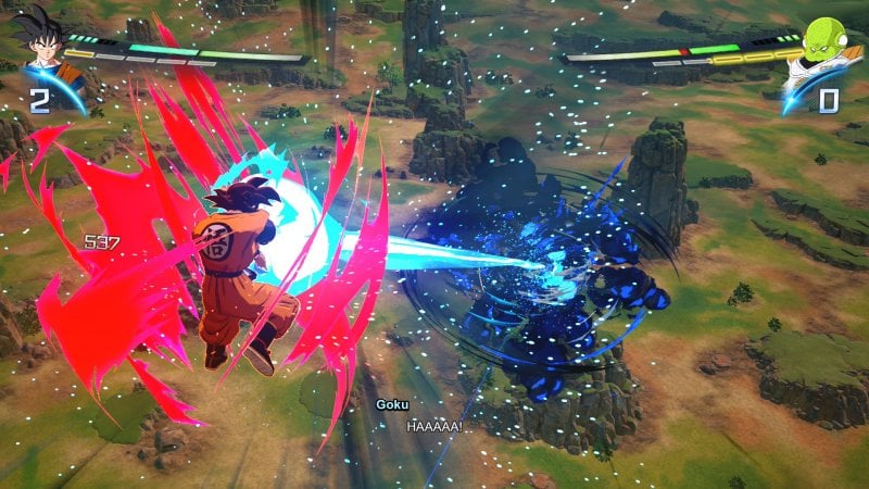 L'effettistica su Nintendo Switch 2 è meno sofisticata rispetto a PC, PS5 e Xbox in Dragon Ball: Sparking! Zero