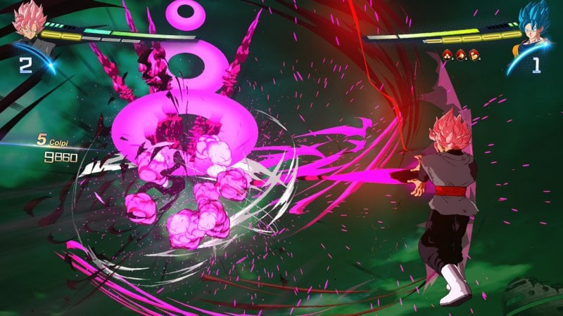 Il potentissimo Goku Black in azione in Dragon Ball: Sparking! Zero