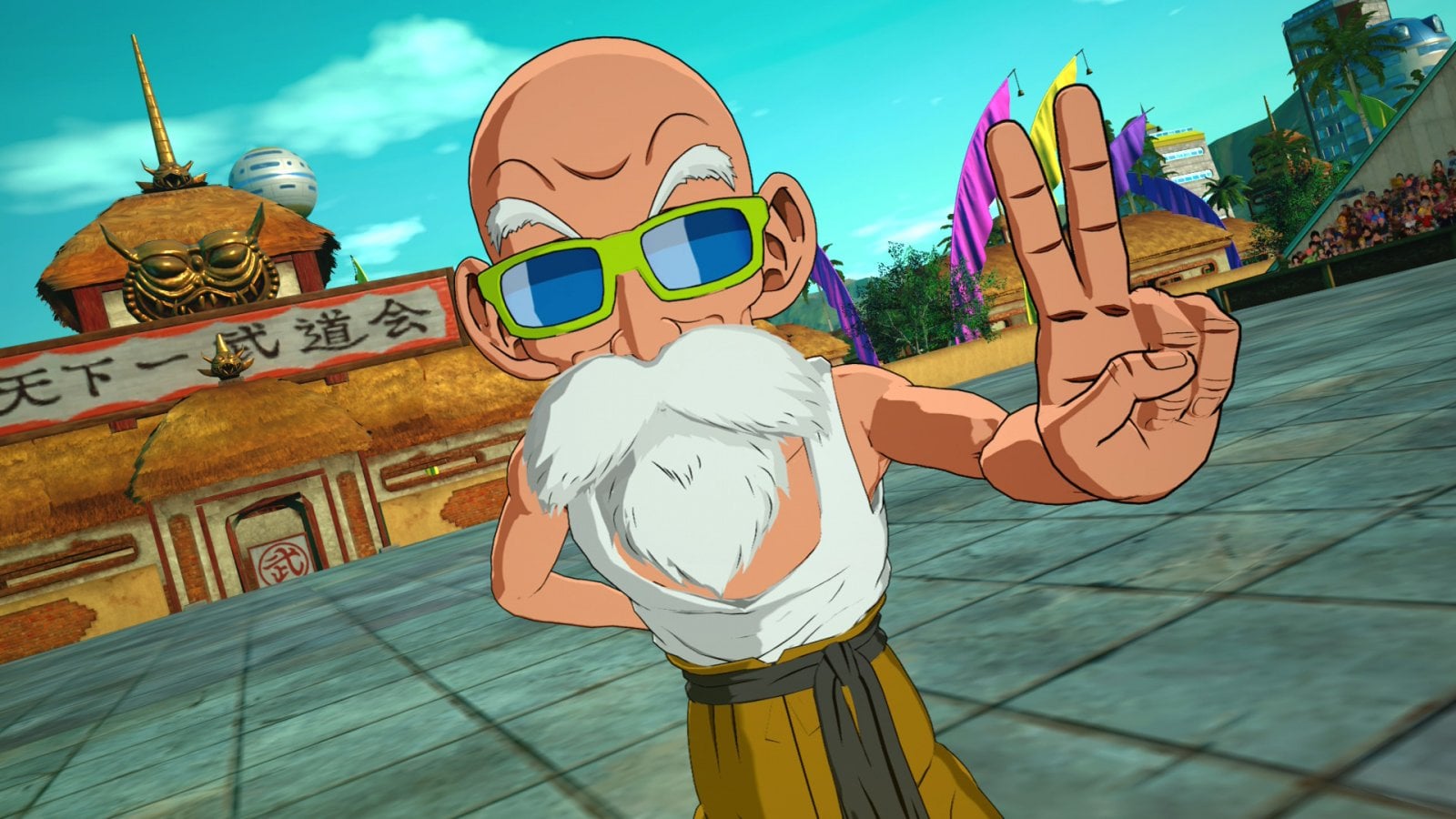 Il maestro Muten in Dragon Ball: Sparking! Zero