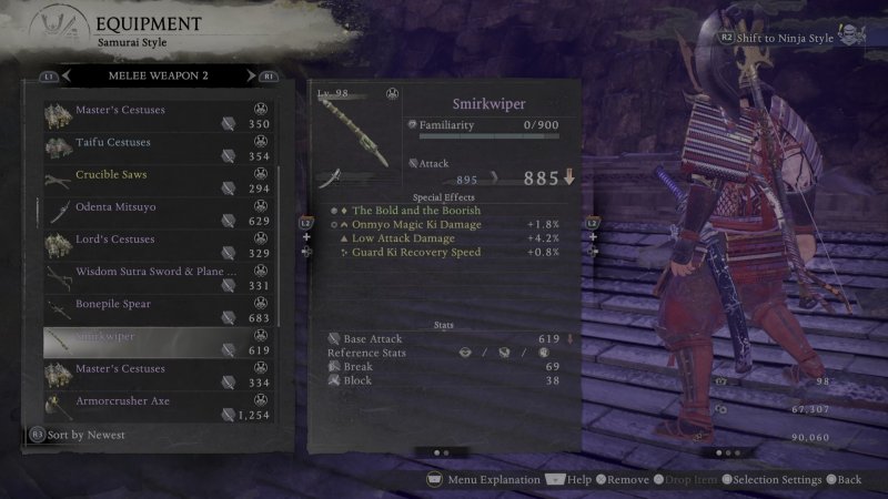 Come sempre c'è da impazzire in mezzo ad armi, armature, build, statistiche, Soul Cores e via dicendo