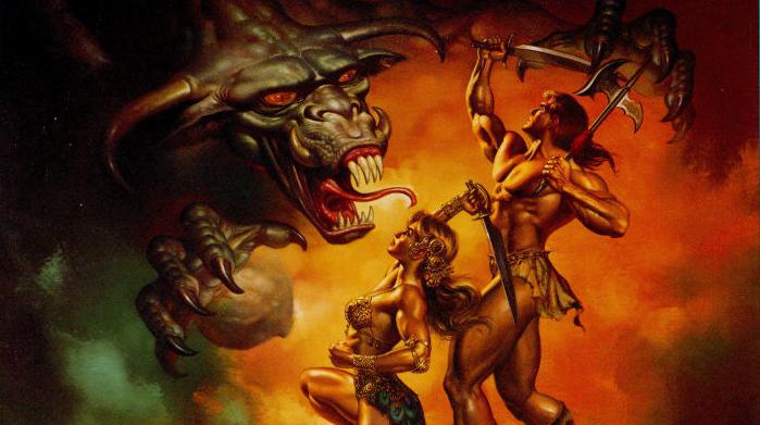 La copertina di Dragon Wars