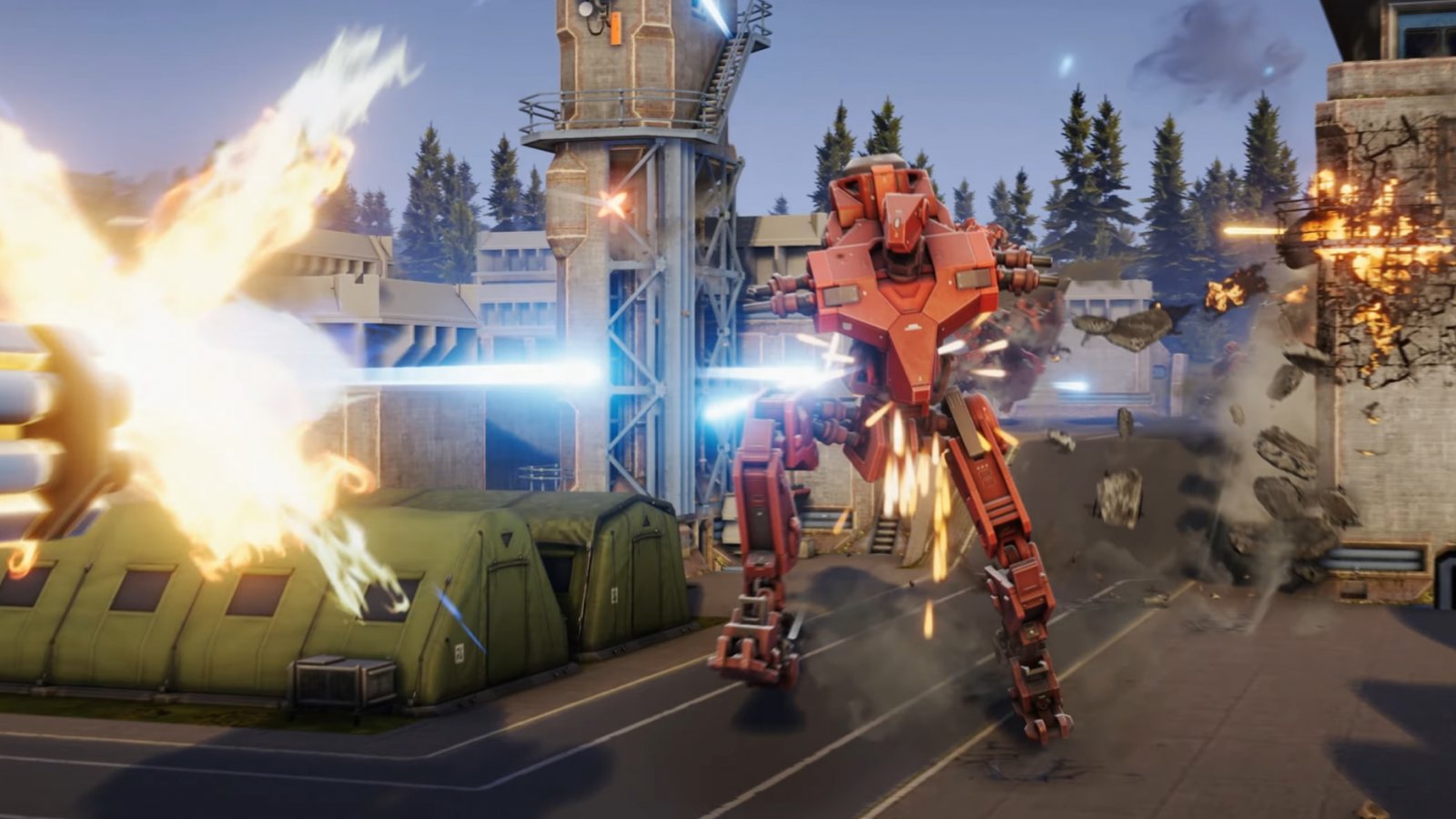 Un robot del nuovo Phantom Brigade