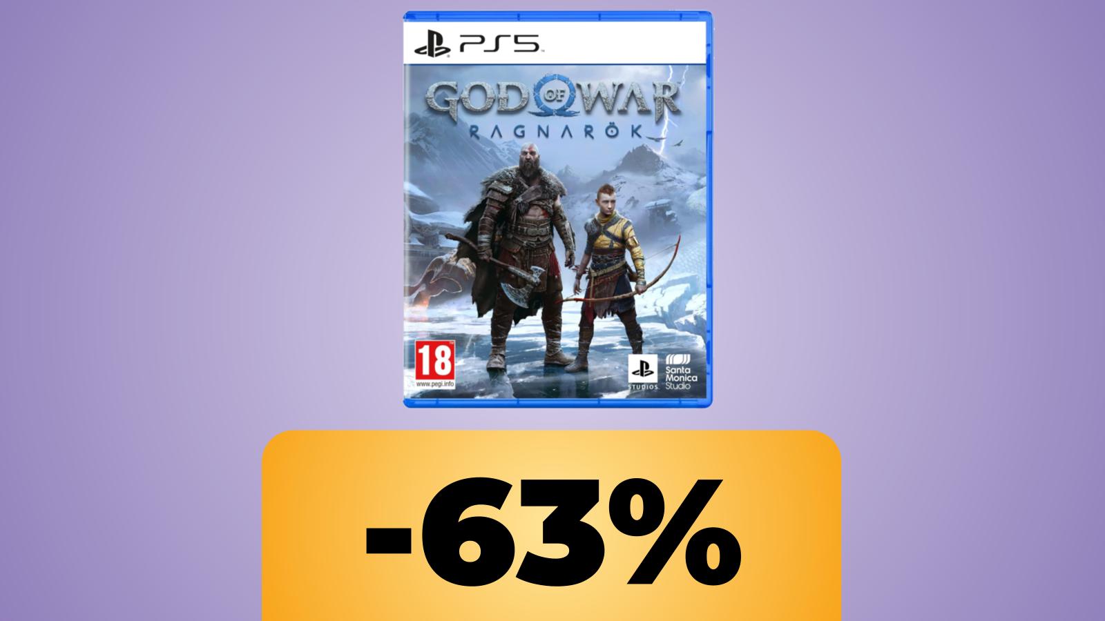 God of War Ragnarok è in sconto al prezzo minimo storico su Amazon per il Black Friday