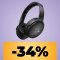 Cuffie bluetooth Bose in maxi offerta su Amazon: cancellazione del rumore e qualità audio al top