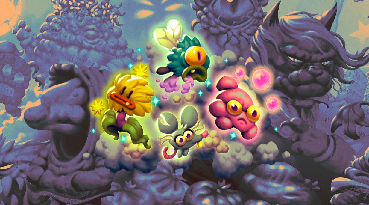 I Morsels sono creature affascinanti in questo roguelite colorato e strambo
