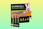 Le Batterie Duracell Ricaricabili AA e AAA sono ancora in promozione durante il Black Friday di Amazon - Notizia
