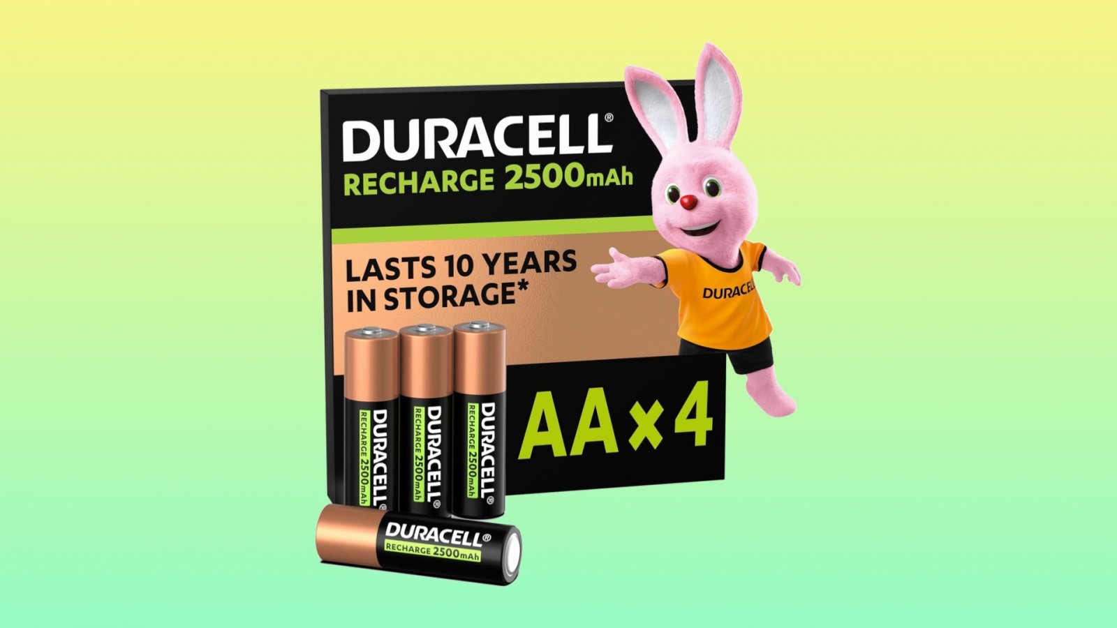 Batterie Duracell Ricaricabili AA e AAA