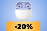 Google Pixel Buds 2a in due colorazioni al prezzo più basso di sempre su Amazon per il Black Friday - Notizia