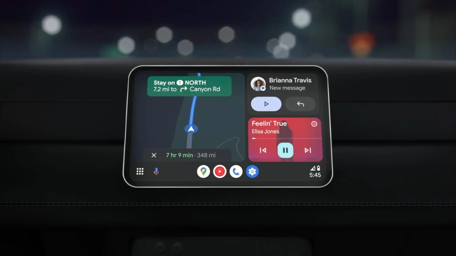 Gemini Android Auto (immagine puramente indicativa)