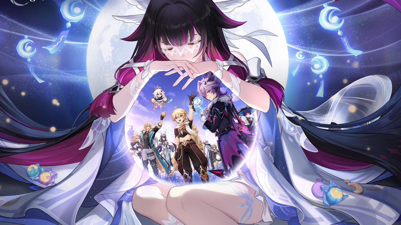 Artwork della versione Luna III di Genshin Impact