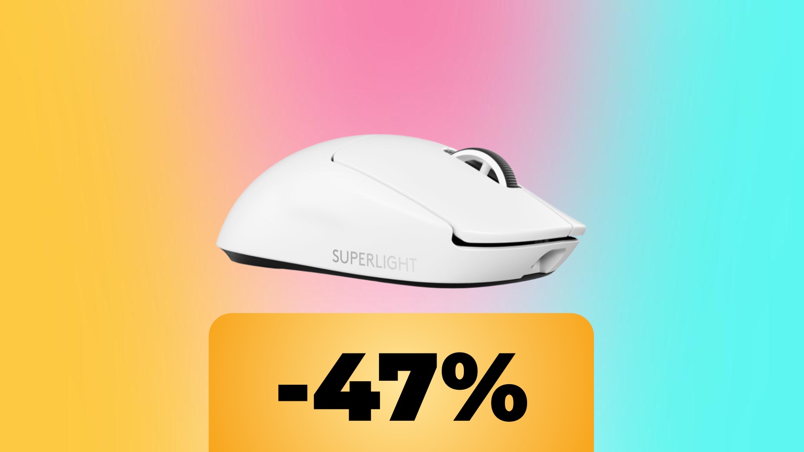 Mouse Logitech G PRO X SUPERLIGHT 2 bianco