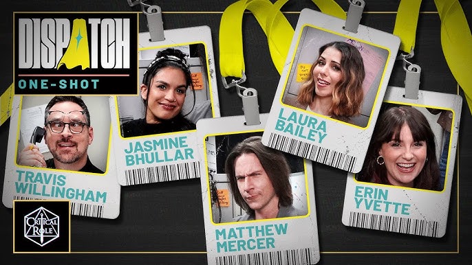 Il cast di Dispatch per una one-shot a tema sul canale di Critical Role