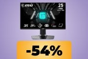 Offerta mostruosa sul monitor da gaming MSI: risparmia più della metà del prezzo, è minimo storico