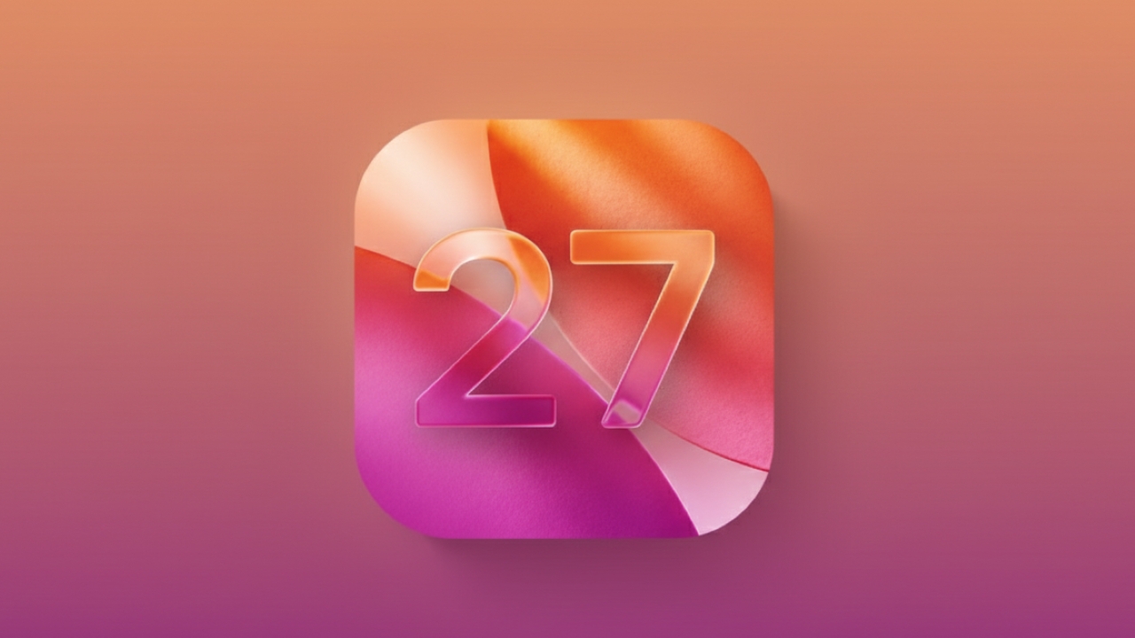 iOS 27, logo creato dall'IA
