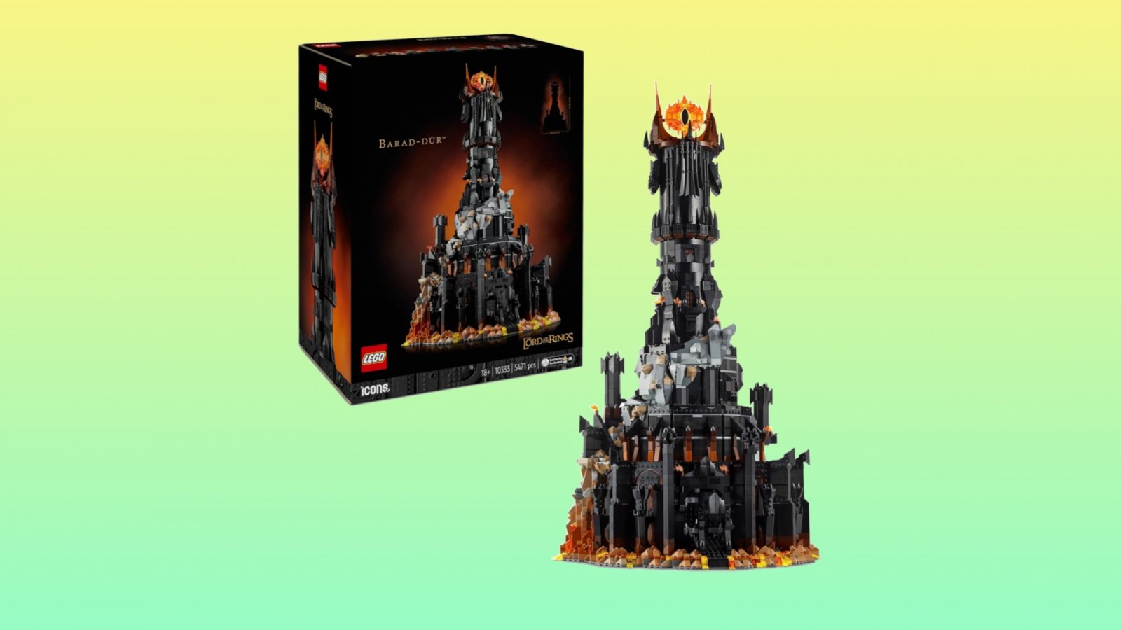 LEGO Icons Il Signore degli Anelli: Barad-dûr