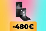 Lo smartphone pieghevole Samsung Galaxy Z Flip7 FE è in super sconto su Amazon - Notizia