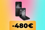 Lo smartphone pieghevole Samsung Galaxy Z Flip7 FE è in super sconto su Amazon