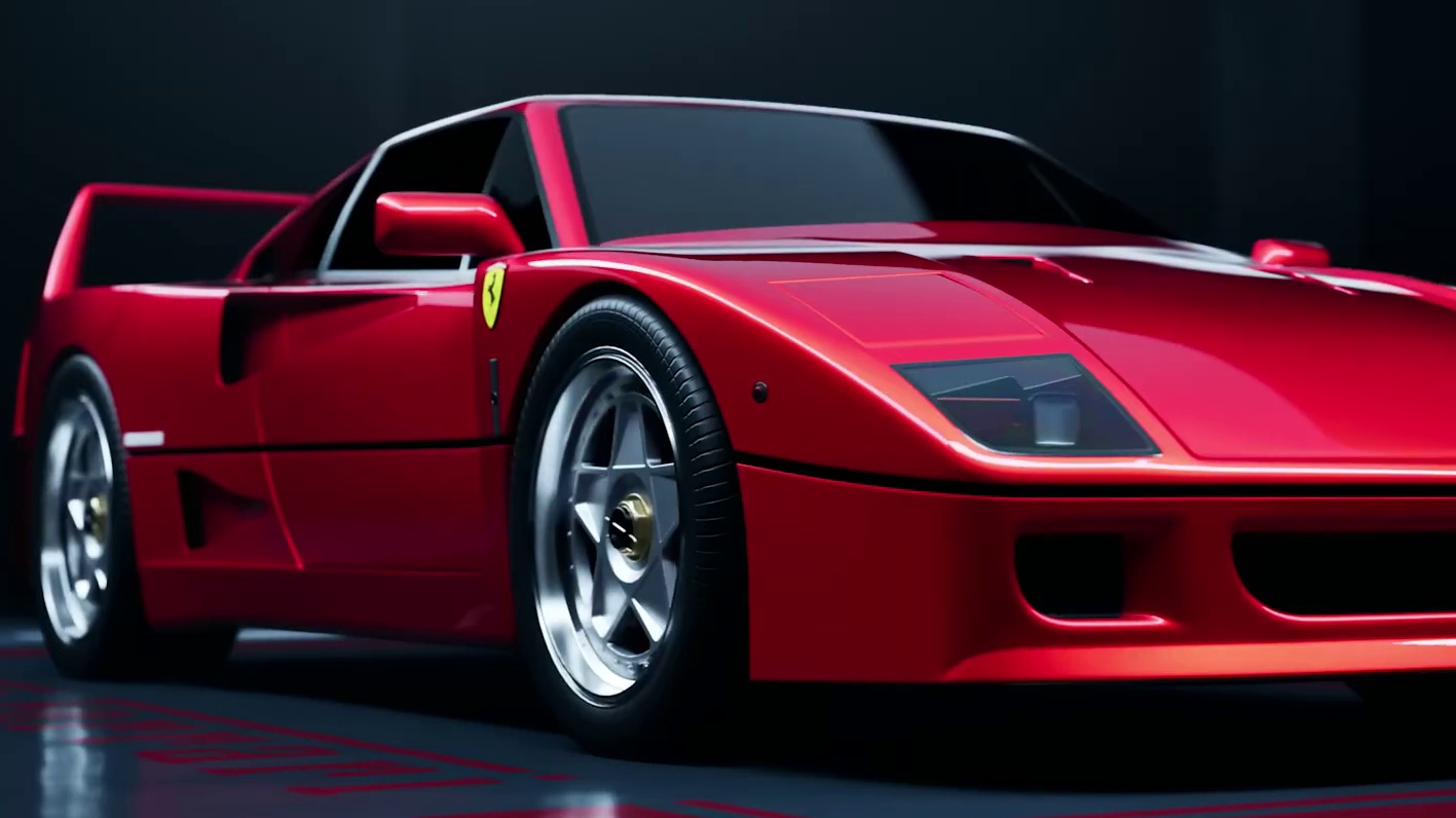 La Ferrari F40 arriva in Fortnite e Rocket League con un nuovo bundle: vediamo trailer, prezzo e contenuti