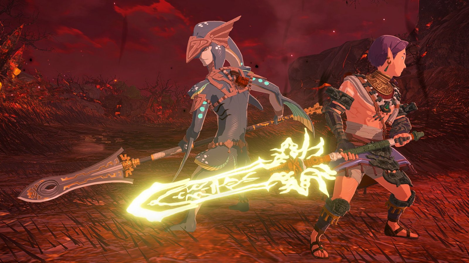 Uno scatto dall'aggiornamento gratuito di Hyrule Warrios: L'Era dell'Esilio