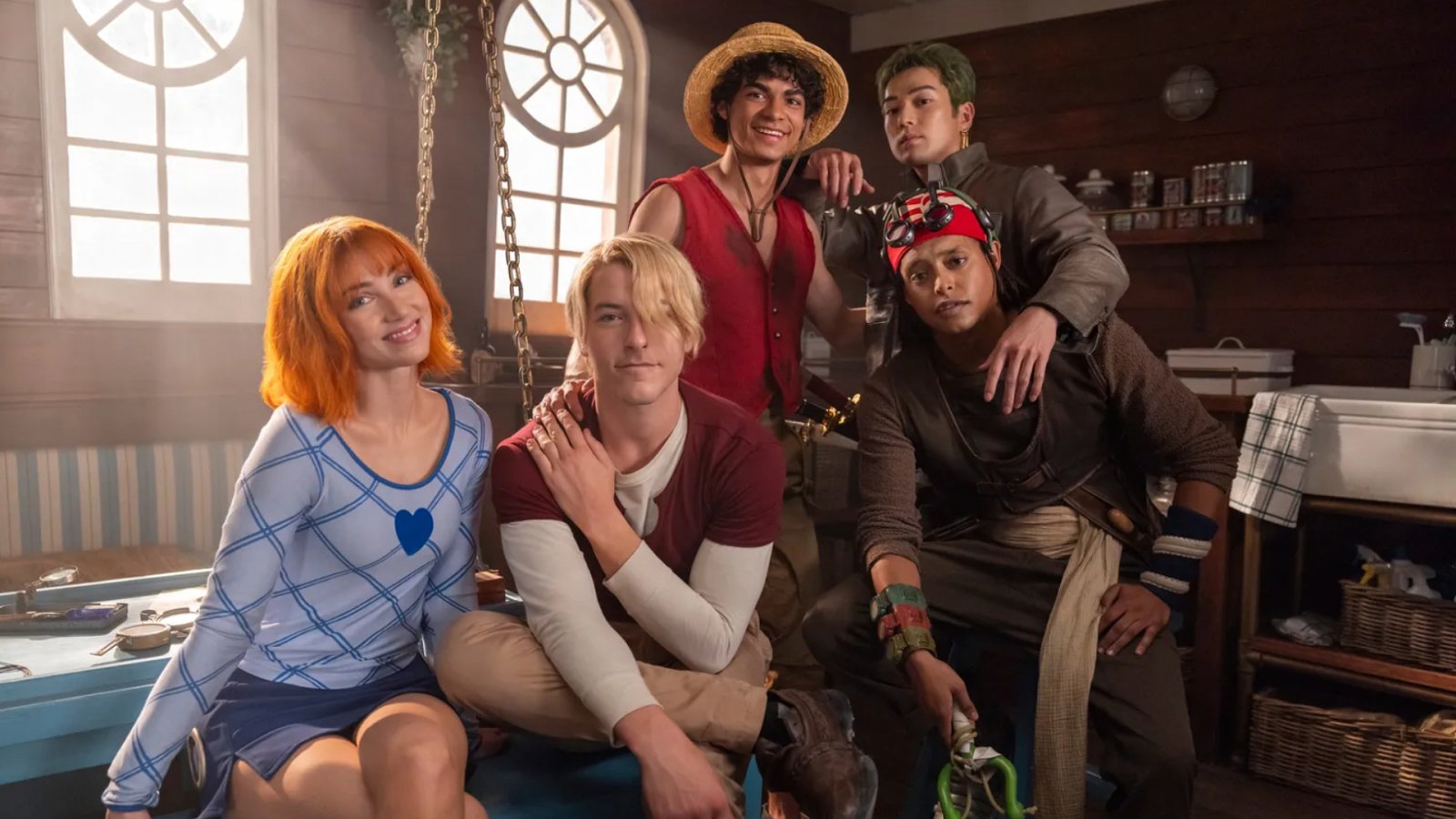 Il cast di One Piece