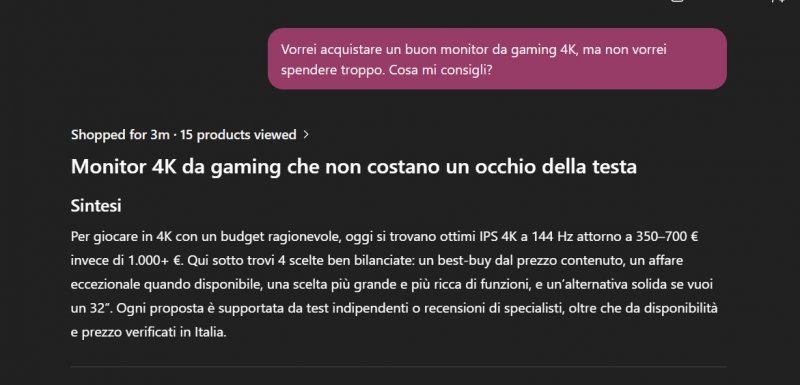 La ricerca richiede qualche minuto