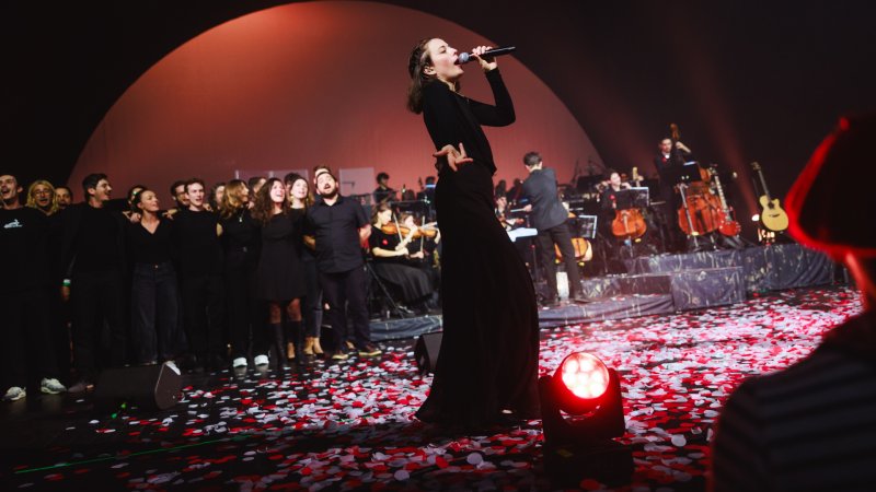 Una foto dal concerto ufficiale di Clair Obscur: Expedition 33