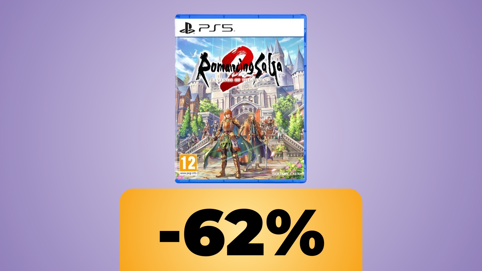 Bomba da Black Friday, Romancing SaGa 2: Revenge of the Seven per PlayStation 5 in super sconto su Amazon, è minimo storico