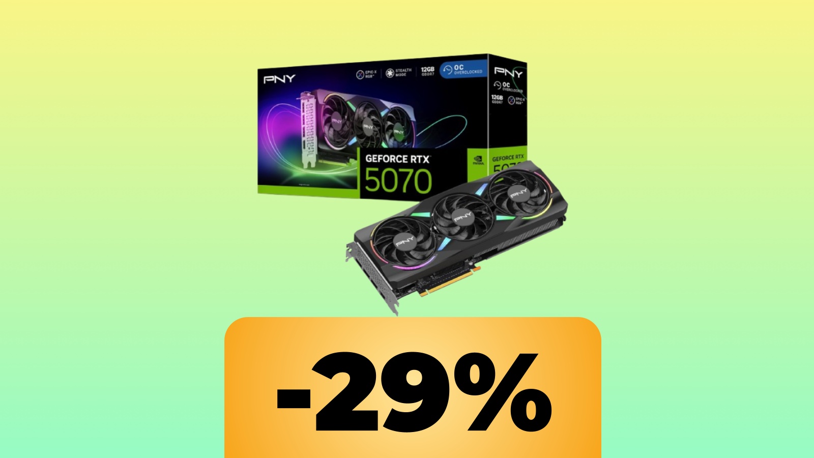 Scheda video PNY GeForce RTX 5070