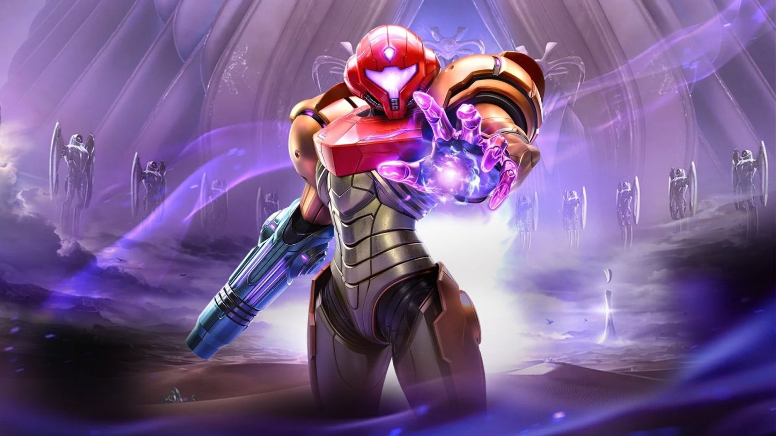 Samus Aran in un artwork di Metroid Prime 4: Beyond