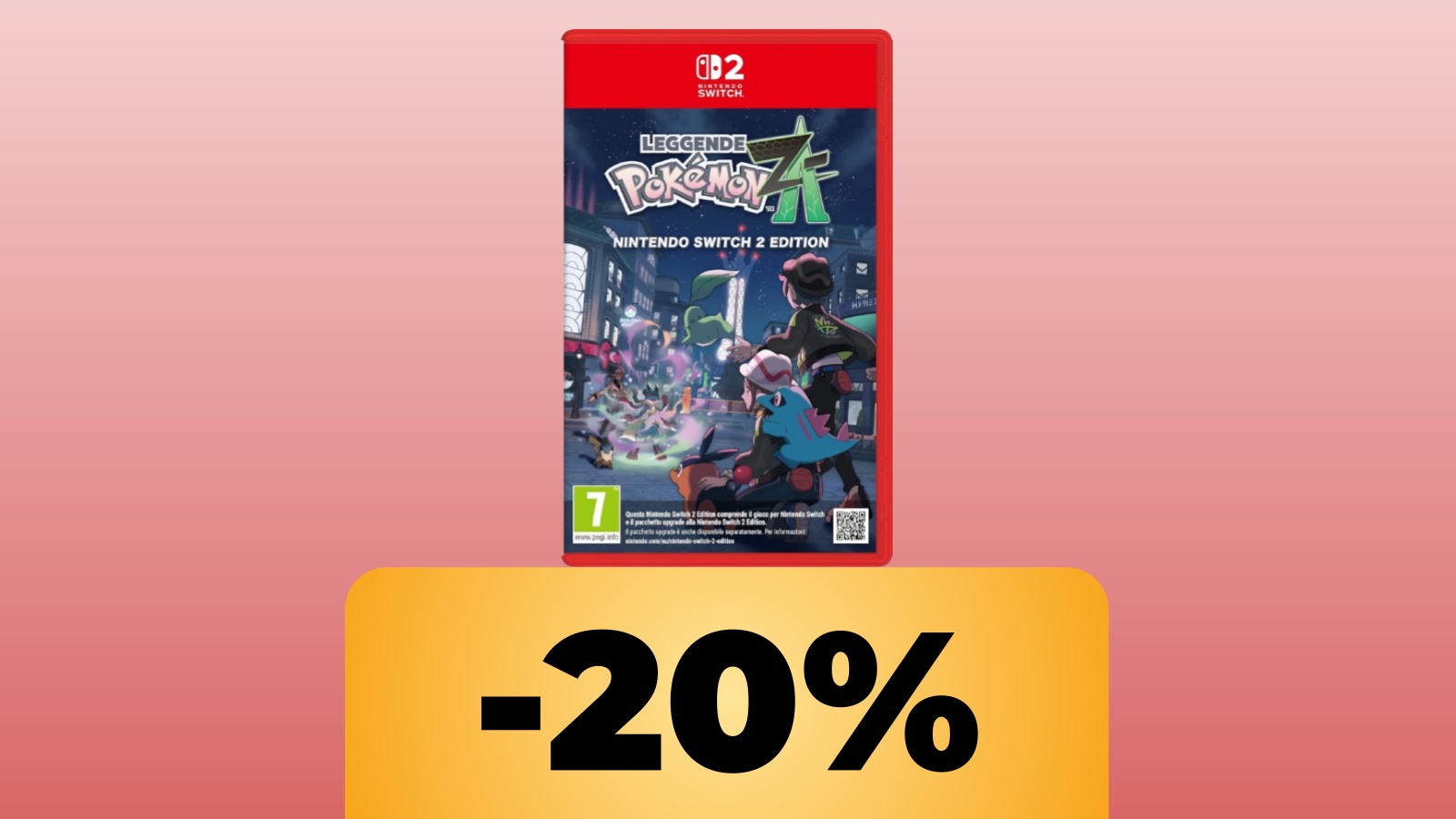 Leggende Pokémon: Z-A, il titolo per Switch 2 è disponibile al suo minimo storico su Amazon con le promo del Black Friday