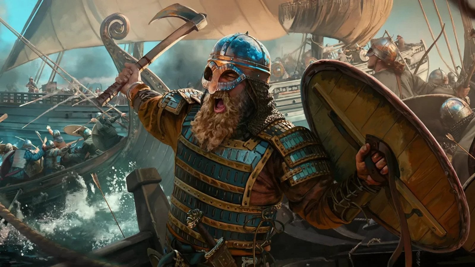 La key art di War Sails, la nuova espansione di Mount & Blade: Bannerlord 2