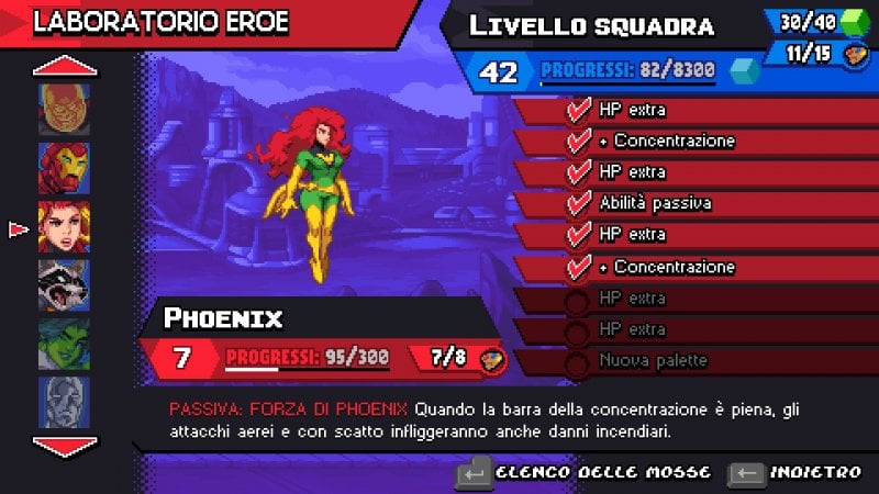 Per completare veramente il gioco dovrete portare ogni personaggio a livello 10