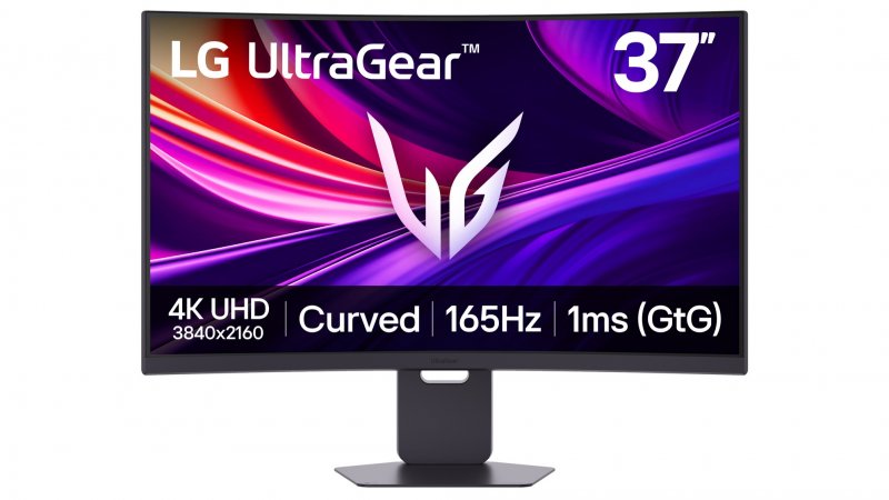 Render della parte frontale del monitor LG UltraGear 37G800A