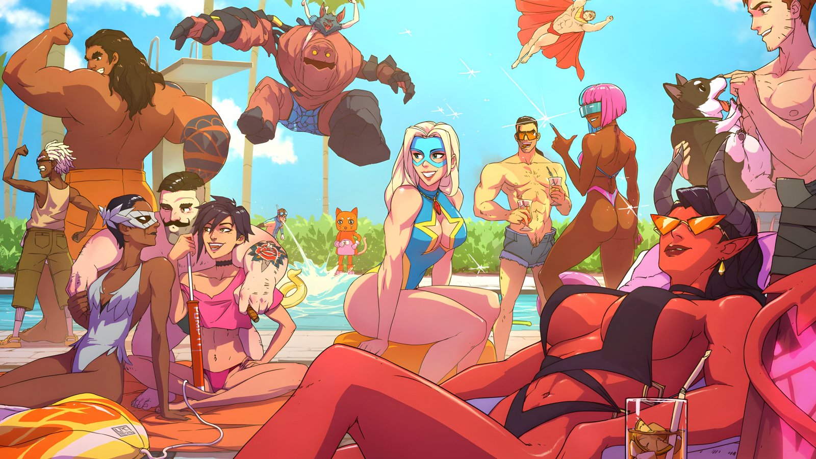 Il cast di Dispatch al completo