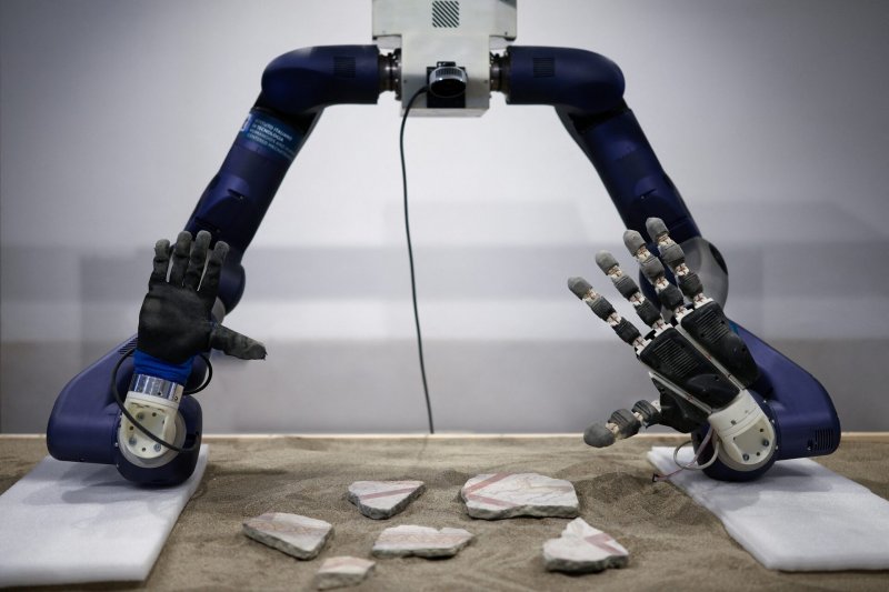 Le braccia robotiche utilizzate nel progetto RePAIR