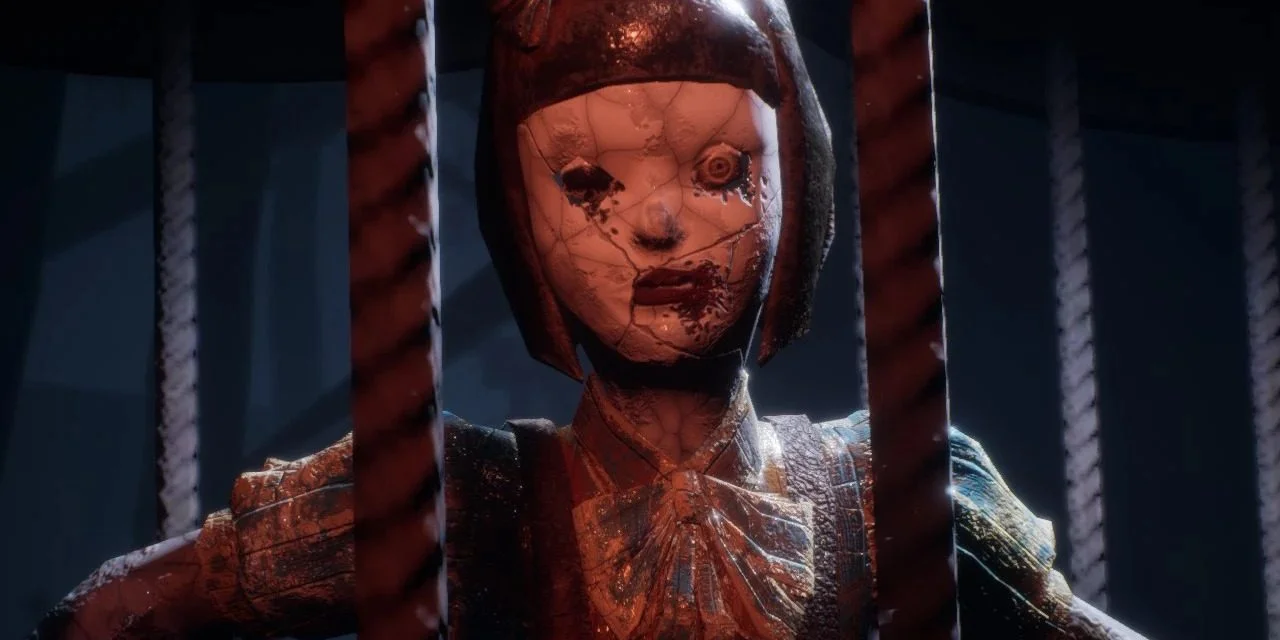 Un'inquietante bambola in The 9th Charnel