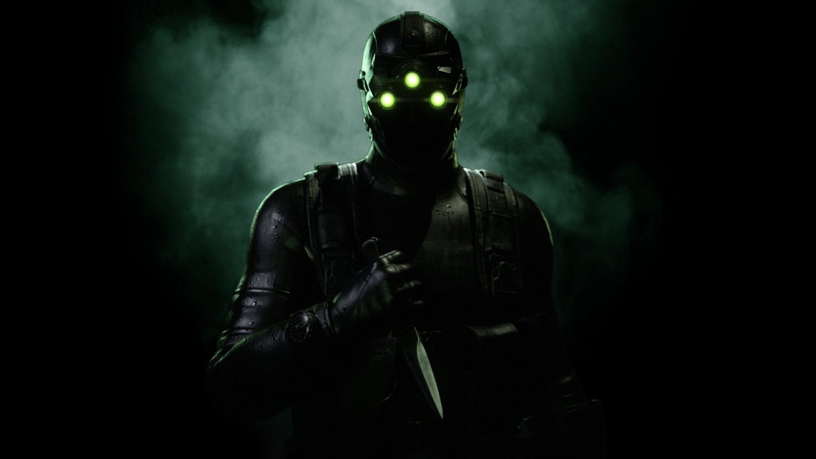 Sam Fisher in un artwork di Splinter Cell