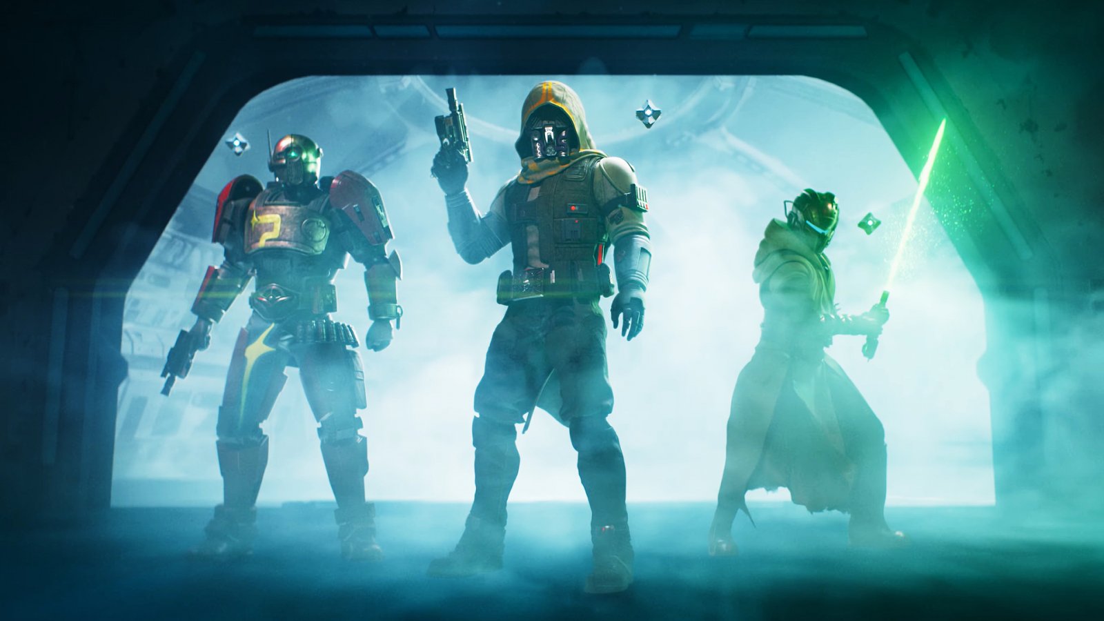 Tre personaggi di Destiny 2: I Ribelli