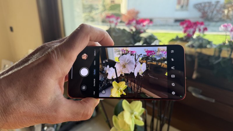 L'app fotocamera è un po' lenta e presenta dei lag a causa delle memorie poco performanti