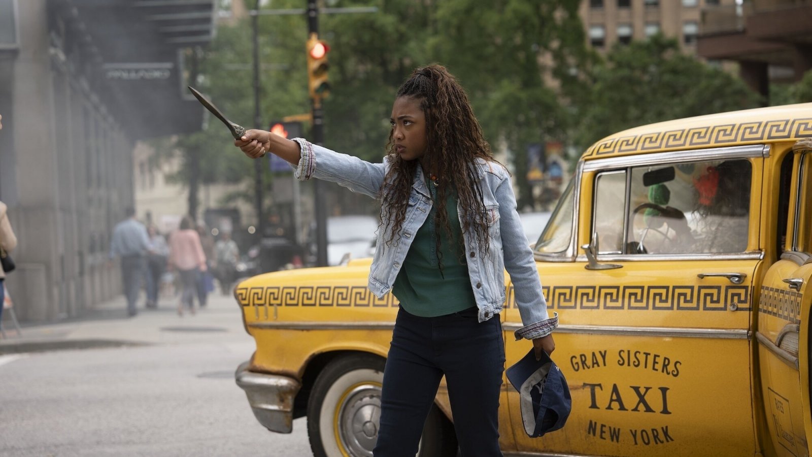 Una scena di Percy Jackson