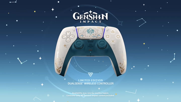 Genshin Impact Limited Edition DualSense Controller | PS5