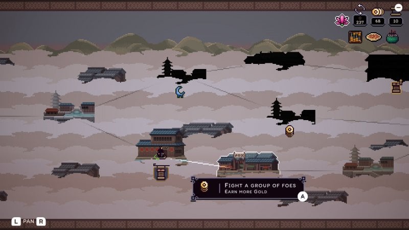 Il percorso da affrontare cambia in ogni run e saremo noi a decidere quale strada intraprendere