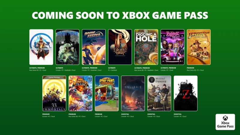 I nuovi giochi in arrivo a dicembre su Game Pass